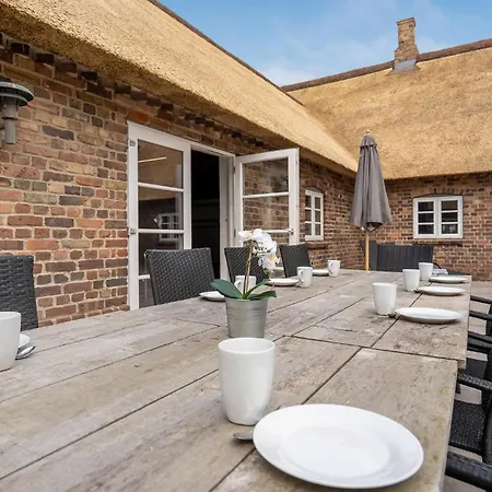 In Tim With House A Panoramic View Holiday home Halkaer