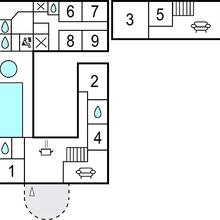 Holiday home Lovely In Tim With Sauna